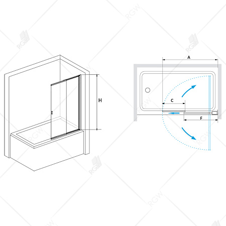Шторка на ванну RGW Screens SC-40 1000 мм Easy Clean хром Шторка на ванну RGW Screens SC-40 1000 мм Easy Clean хром