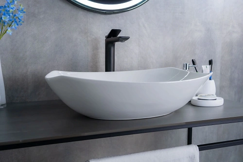 Раковина Gid N9137 51177 накладная белая 56x40x16 Раковина Gid N9137 51177 накладная белая 56x40x16