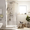 Душевой уголок STWORKI Хельсинки 95x95 см профиль хром глянец 413174 Душевой уголок STWORKI Хельсинки 95x95 см профиль хром глянец 413174