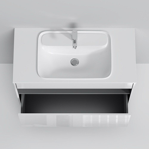 Тумба под раковину AM.PM Func M8FFUX1001WG pull-out, 100 см универсальная, белый Тумба под раковину AM.PM Func M8FFUX1001WG pull-out, 100 см универсальная, белый