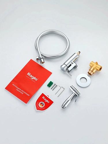 Гигиенический душ Raglo R20.54 встраиваемый, хром Гигиенический душ Raglo R20.54 встраиваемый, хром