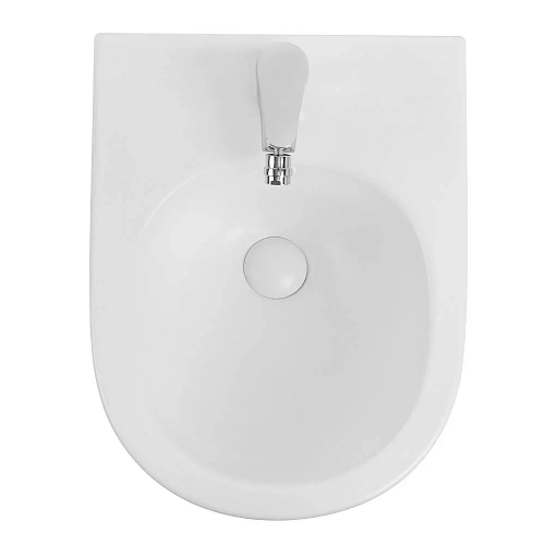 Биде подвесное ABBER Bequem AC1151MW белое матовое Биде подвесное ABBER Bequem AC1151MW белое матовое
