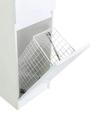 Тумба с раковиной Orange Sistema STK-40TUW+RAL напольная, левая 100 см под стиральную машину, белый Тумба с раковиной Orange Sistema STK-40TUW+RAL напольная, левая 100 см под стиральную машину, белый