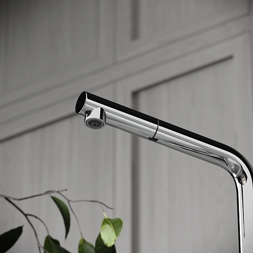 Смеситель для кухни SANCOS Spin SC4015CH с вытяжным изливом, c краном для фильтрованной воды хром Смеситель для кухни SANCOS Spin SC4015CH с вытяжным изливом, c краном для фильтрованной воды хром