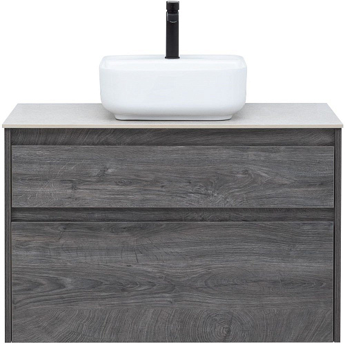 Тумба под раковину Aquanet Nova Lite 90 дуб рошелье (2 ящика) 00242267 Тумба под раковину Aquanet Nova Lite 90 дуб рошелье (2 ящика) 00242267