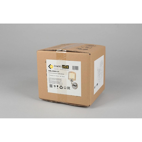 Светильник настенный (Бра) Omnilux Atessa OML-55901-01 Светильник настенный (Бра) Omnilux Atessa OML-55901-01