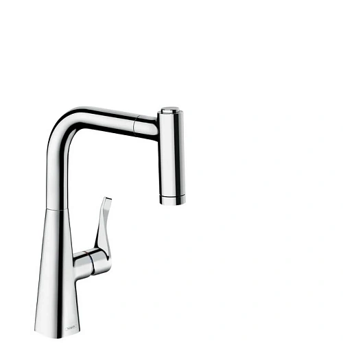 Смеситель для кухни hansgrohe Metris 14834000 Смеситель для кухни hansgrohe Metris 14834000