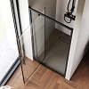 Душевая дверь AM.PM Gem W90G-80-1P-BT распашная 80x195, черный, стекло прозрачное Душевая дверь AM.PM Gem W90G-80-1P-BT распашная 80x195, черный, стекло прозрачное