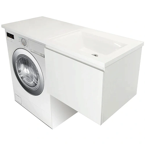 Тумба с раковиной Эстет Dallas Luxe ФР-00009840 1500х482 правая, подвесная 1 ящик Тумба с раковиной Эстет Dallas Luxe ФР-00009840 1500х482 правая, подвесная 1 ящик