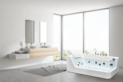 Акриловая ванна Ceruttispa C-494-17L 1700x800x580 гидромассажная Акриловая ванна Ceruttispa C-494-17L 1700x800x580 гидромассажная