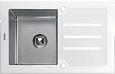 Кухонная мойка TOLERO Ceramic Glass TG-780 (Белая) 129610 Кухонная мойка TOLERO Ceramic Glass TG-780 (Белая) 129610