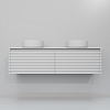 Картинка анонса товара «тумба с раковиной artdecco jacqueline 150 ajc15w34d300 белый»