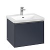 Картинка анонса товара «тумба под раковину villeroy &amp; boch subway 3.0 marine blue / marine blue c57700vq»