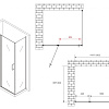 Душевой уголок ABBER Sonnenstrand AG04120BS-S90B 120x90 см универсальный, профиль черный, стекло прозрачное Душевой уголок ABBER Sonnenstrand AG04120BS-S90B 120x90 см универсальный, профиль черный, стекло прозрачное