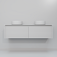 Детальная картинка товара «тумба с раковиной artdecco jacqueline 150 ajc15w34d300 белый»