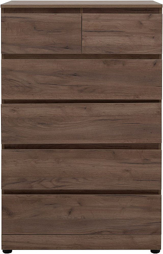 Комод Aquanet Сканди 800x480 Дуб крафт (6 ящиков) 00302546 Комод Aquanet Сканди 800x480 Дуб крафт (6 ящиков) 00302546