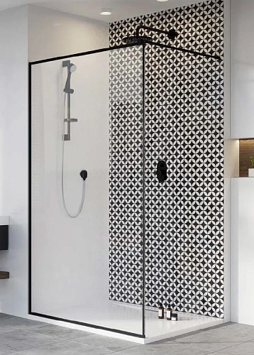 Душевая перегородка Radaway Modo II New Black 55 Frame 389055-54-56 Душевая перегородка Radaway Modo II New Black 55 Frame 389055-54-56