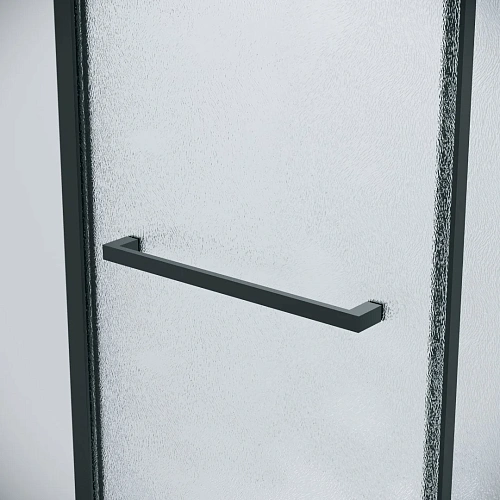 Душевая дверь GROSSMAN Style 100.K33.05.110.21.02 (110x195) черный матовый, стекло шиншилла Душевая дверь GROSSMAN Style 100.K33.05.110.21.02 (110x195) черный матовый, стекло шиншилла