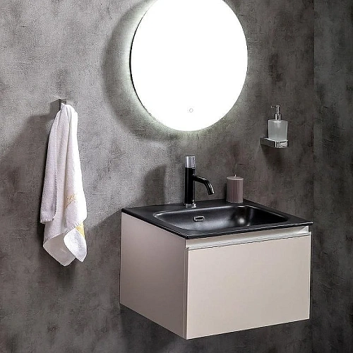 Тумба под раковину Armadi Art Vallessi 837-060-C 60x46см КАШЕМИР матовый, 1 полка Тумба под раковину Armadi Art Vallessi 837-060-C 60x46см КАШЕМИР матовый, 1 полка