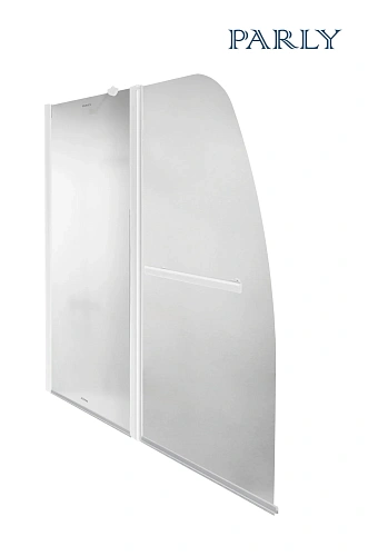 Шторка на ванну Parly F03F распашная 130x120 Шторка на ванну Parly F03F распашная 130x120