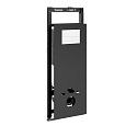 Детальная картинка товара «инсталляция для унитаза wasserkraft salm 27tlt.010.me.bl.wm04 с клавишей смыва белый»