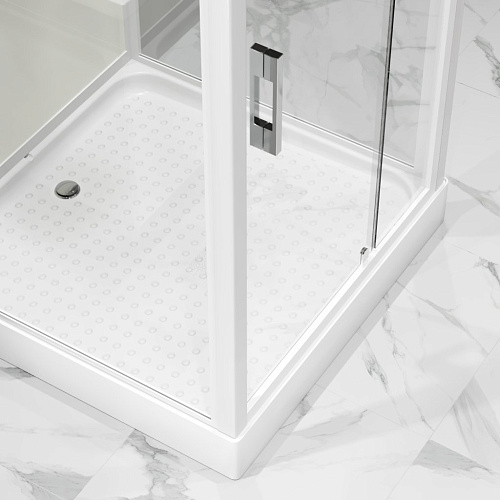 Душевая кабина Niagara Standart ST90/15Q (90х90х215) квадрат, поддон 15см, распашная, проф.белый Душевая кабина Niagara Standart ST90/15Q (90х90х215) квадрат, поддон 15см, распашная, проф.белый