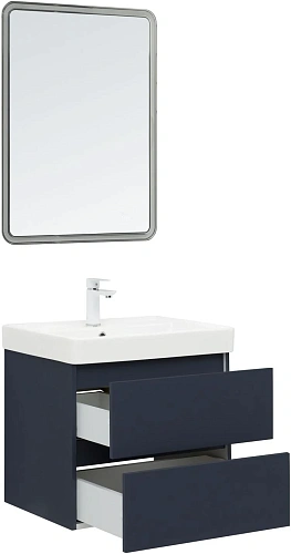 Тумба с раковиной Aquanet Вега 2.0 60 00367331 маренго Тумба с раковиной Aquanet Вега 2.0 60 00367331 маренго