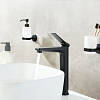 Смеситель для раковины Lemark Bronx LM3709BL, черный Смеситель для раковины Lemark Bronx LM3709BL, черный