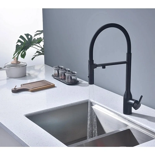 Смеситель для кухни Paulmark Magneto One антрацит Ma213188-AN Смеситель для кухни Paulmark Magneto One антрацит Ma213188-AN