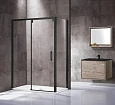 Душевой уголок Vincea Lugano VSR-1L9012CLB, 1200x900, черный, стекло прозрачное Душевой уголок Vincea Lugano VSR-1L9012CLB, 1200x900, черный, стекло прозрачное
