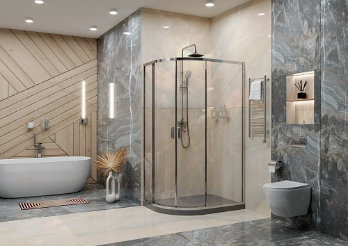 Душевой уголок Ambassador Kingston 14011107 (1000x900x2000) Душевой уголок Ambassador Kingston 14011107 (1000x900x2000)