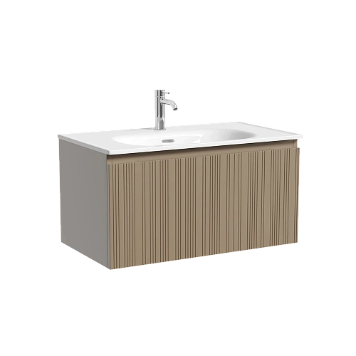 Тумба под раковину SANCOS Code CD60GP 590х453х400 цвет серая платина, подвесная Тумба под раковину SANCOS Code CD60GP 590х453х400 цвет серая платина, подвесная