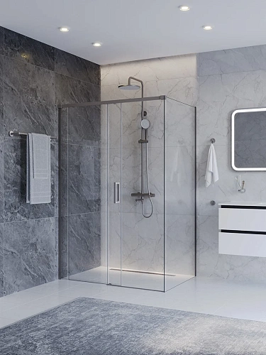 Душевой уголок CEZARES PLANE-AH-1-140/100-C-IN 140x100 см Душевой уголок CEZARES PLANE-AH-1-140/100-C-IN 140x100 см