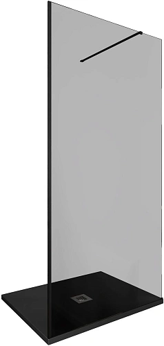 Душевая перегородка Allen Brau Infinity 1 100 3.21016.BBA.T черный брашированный Душевая перегородка Allen Brau Infinity 1 100 3.21016.BBA.T черный брашированный