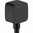 Шланговое подключение Hansgrohe Fixfit 26457670, матовый черный Шланговое подключение Hansgrohe Fixfit 26457670, матовый черный