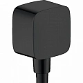 Шланговое подключение Hansgrohe Fixfit 26457670, матовый черный Шланговое подключение Hansgrohe Fixfit 26457670, матовый черный