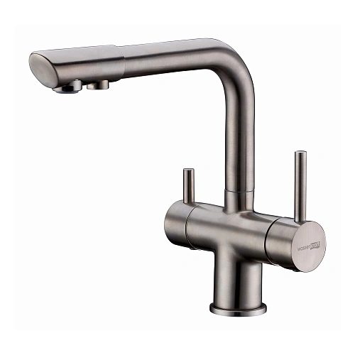 Смеситель для кухни WasserKRAFT A8027 под фильтр никель Смеситель для кухни WasserKRAFT A8027 под фильтр никель