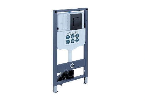 Инсталляция для унитаза Aquatek Pneumo N49 INSP-0000002 1130x505x100 мм , пневматическое управление, + звукоизоляционная прокладка Инсталляция для унитаза Aquatek Pneumo N49 INSP-0000002 1130x505x100 мм , пневматическое управление, + звукоизоляционная прокладка