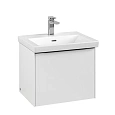 Тумба под раковину Villeroy & Boch Subway 3.0 с подсветкой Pure White / Pure White C579L1VF Тумба под раковину Villeroy & Boch Subway 3.0 с подсветкой Pure White / Pure White C579L1VF
