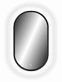 Зеркало Taliente Zled TA-Zled-PBL4580 с LED-подсветкой, 45x80 см, овальное, черное Зеркало Taliente Zled TA-Zled-PBL4580 с LED-подсветкой, 45x80 см, овальное, черное