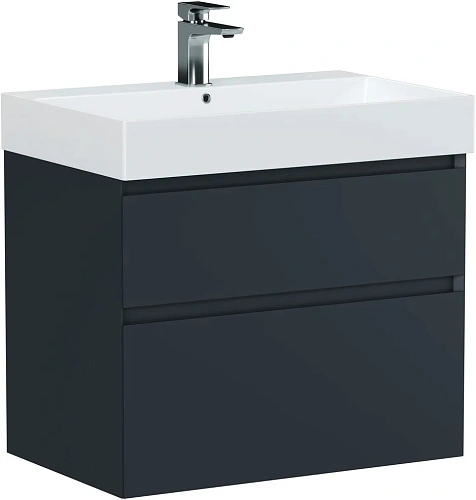 Тумба под раковину Allen Brau Infinity 70 1.210025.AM антрацит матовый Тумба под раковину Allen Brau Infinity 70 1.210025.AM антрацит матовый