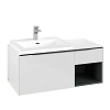 Тумба под раковину Villeroy &amp; Boch Subway 3.0 с подсветкой Brilliant White / Brilliant White C572L1V C572L1VE