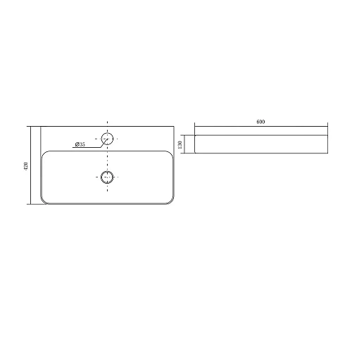 Раковина Aquatek AQ3241-00 Раковина Aquatek AQ3241-00