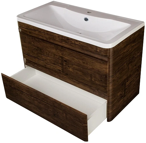 Тумба под раковину Style Line Атлантика 90, Люкс старое дерево, PLUS СС-00002209 Тумба под раковину Style Line Атлантика 90, Люкс старое дерево, PLUS СС-00002209