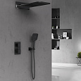 Душевая система Vincea VSFW-103TMB термостатический встраиваемая, черный Душевая система Vincea VSFW-103TMB термостатический встраиваемая, черный