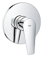 Смеситель для душа GROHE BauEdge однорычажный, комплект верхней монтажной части, хром (24161001) Смеситель для душа GROHE BauEdge однорычажный, комплект верхней монтажной части, хром (24161001)