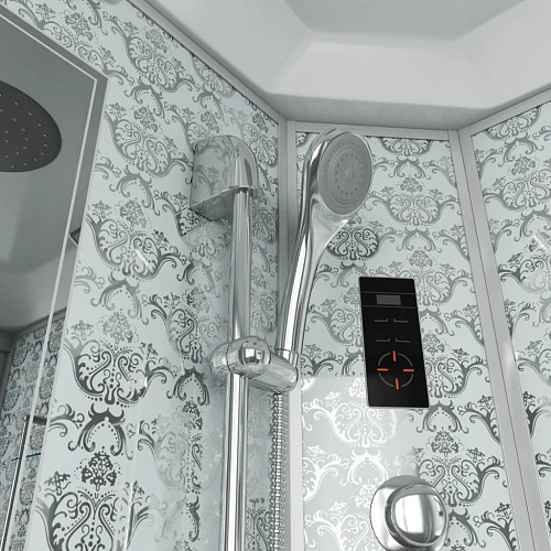 Душевая кабина Niagara Luxe NG-7744W (1200x1200х2150) высокий поддон стенки белые Душевая кабина Niagara Luxe NG-7744W (1200x1200х2150) высокий поддон стенки белые