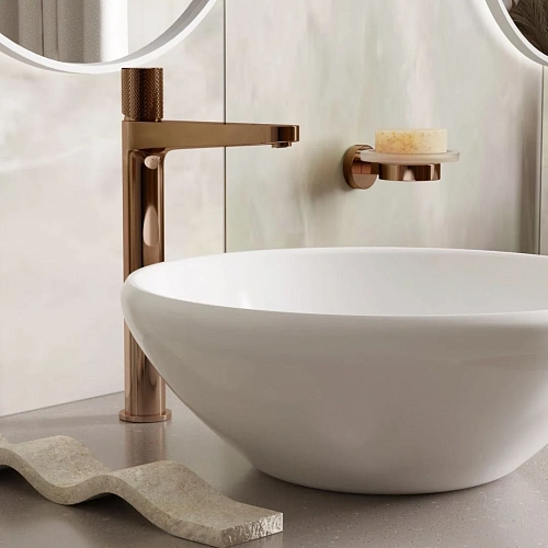 Смеситель для раковины WasserKRAFT Paar 8803H розовое золото Смеситель для раковины WasserKRAFT Paar 8803H розовое золото