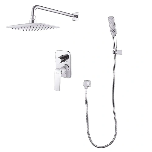 Душевая система Lemark Allegro LM5929CW встраиваемая, хром/белый Душевая система Lemark Allegro LM5929CW встраиваемая, хром/белый