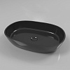 Картинка анонса товара «раковина whitecross opal 56x38 (черный глянец) искусственный камень 0709.056038.101»